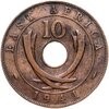 Британская Восточная Африка 10 центов (cents) 1941, Аукцион: Monetnik за 163 RUB