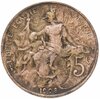Франция 5 сантимов (centimes) 1908, Аукцион: Monetnik за 315 