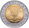 Сан-Марино 500 лир 1999 "Исследование космоса", Аукцион: Monetnik за 390 RUB