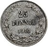 25 пенни (pennia) 1910 L, Аукцион: Monetnik за 1 100 
