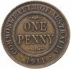 Австралия 1 пенни (penny) 1911, Аукцион: Monetnik за 369 