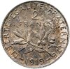 Франция 2 франка (francs) 1919, Аукцион: Monetnik за 954 RUB