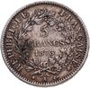 Франция 5 франков 1873 "A", Аукцион: Monetnik за 4 681 