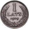 Латвия 1 лат (lats) 1924, Аукцион: Monetnik за 1 519 