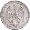 Германия 5 марок (deutsche mark) 1970 "200 лет со дня рождения Людвига ван Бетховена", Аукцион: Monetnik за 963 