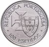 Португалия 100 эскудо (escudos) 1989 "Золотой век открытий - Открытие острова Мадейра", Аукцион: Monetnik за 550 