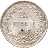 25 пенни (pennia) 1916 S для Финляндии, Аукцион: Monetnik за 608 
