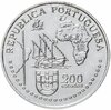 Португалия 200 эскудо (escudos) 1994 "500 лет с момента заключения Тордесильясского договора о разделе Мира", Аукцион: Monetnik за 3 700 