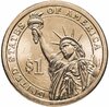 США 1 доллар (dollar) 2007 P "1-й президент США - Джордж Вашингтон", Аукцион: Monetnik за 650 RUB