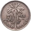 Бельгийское Конго 50 сантимов (centimes) 1927 Надпись на французском - 'ALBERT ROI DES BELGES', Аукцион: Monetnik за 850 RUB