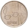 Норвегия 10 крон (kroner) 2008 "200 лет со дня рождения Генрика Вергеланна", Аукцион: Monetnik за 407 