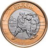 Бразилия 1 real (реал) 2016 "XXXI летние Олимпийские Игры, Рио-де-Жанейро 2016 boxing (бокс)", Аукцион: Monetnik за 217 RUB