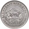 Британская Восточная Африка 50 центов (cents) 1922, Аукцион: Monetnik за 1 500 