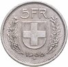 Швейцария 5 франков (francs) 1968 B, Аукцион: Monetnik за 586 RUB