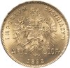 Австрия 4 флорина 10 франков (florins - francs) 1892   рестрайк (новодел), Аукцион: Monetnik за 33 522 