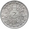 Австрия 2 шиллинга (shilling) 1928  100 лет со дня смерти Франца Шуберта, Аукцион: Monetnik за 950 