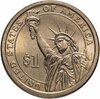 США 1 доллар (dollar) 2007 "1-й президент США - Джордж Вашингтон", Аукцион: Monetnik за 610 