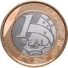 Бразилия 1 real (реал) 2015 "XXXI летние Олимпийские Игры, Рио-де-Жанейро 2016 volleyball (волейбол)", Аукцион: Monetnik за 217 RUB