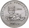 Португалия 200 эскудо (escudos) 1998 "Путешествие Васко да Гамы в Индию 1498 года - Мозамбик", Аукцион: Monetnik за 866 
