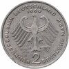 Германия (ФРГ) 2 марки 1969 G "Конрад Аденауэр, 20 лет Федеративной Республике (1949-1969)", Аукцион: Monetnik за 255 