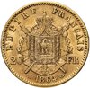 Франция 20 франков (francs) 1864 с портретом императора Наполеона III, Аукцион: Monetnik за 47 955 