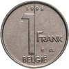 Бельгия 1 франк (franc) 1998 Надпись на голландском - 'BELGIE', Аукцион: Monetnik за 41 RUB