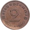 Германия - Третий рейх 2 рейхспфеннига 1938 "A", Аукцион: Monetnik за 385 RUB