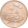 Австралия 5 долларов (dollars) 1992 "Роль Австралии в космической индустрии", Аукцион: Monetnik за 1 486 