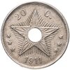 Бельгийское Конго 20 сантимов (centimes) 1911, Аукцион: Monetnik за 650 