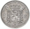 Бельгия 1 франк (franc) 1880 "50 лет Независимости", Аукцион: Monetnik за 7 087 