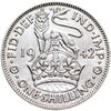 Великобритания 1 шиллинг (shilling) 1942   лев стоящий на короне, Аукцион: Monetnik за 850 RUB