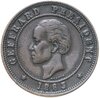 Гаити 20 сантимов (centimes) 1863, Аукцион: Monetnik за 2 063 