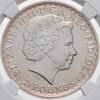 Великобритания 2 фунта 2015 Стоящая Британия в слабе GBCA MS69, Аукцион: Monetnik за 6 900 RUB