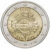 Эстония 2 евро 2012 "10 лет наличному обращению евро", Аукцион: Monetnik за 299 