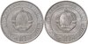 Югославия набор из 2 монет 10 динаров (динара, dinara) 1983 в буклете, Аукцион: Monetnik за 850 