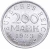 Германия 200 марок (mark) 1923 A  знак монетного двора "A" — Берлин, Аукцион: Monetnik за 686 
