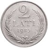 Латвия 2 лата (lati) 1925, Аукцион: Monetnik за 1 450 