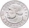 Германия (Третий рейх) 5 рейхсмарок (reichsmark) 1933 "450 лет со дня рождения Мартина Лютера", Аукцион: Monetnik за 36 500 