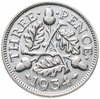 Великобритания 3 пенса (pence) 1934, Аукцион: Monetnik за 575 RUB