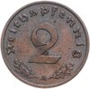 Германия - Третий рейх 2 рейхспфеннига 1938 "A", Аукцион: Monetnik за 406 