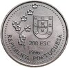 Португалия 200 эскудо (escudos) 1996 "Путешествие на Тайвань в 1582 году", Аукцион: Monetnik за 790 