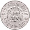 Германия (Третий рейх) 5 рейхсмарок (reichsmark) 1933 "450 лет со дня рождения Мартина Лютера", Аукцион: Monetnik за 36 500 