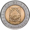 Сан-Марино 500 лир (lire) 1988 "Укрепления Сан-Марино", Аукцион: Monetnik за 400 RUB