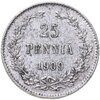 25 пенни 1909 L, монета для Финляндии, Аукцион: Monetnik за 693 