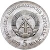 Германия (ГДР) 5 марок 1978 "175 лет со дня смерти Фридриха Готлиба Клопштока", Аукцион: Monetnik за 3 375 RUB