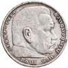 Германия 5 рейхсмарок (reichsmark) 1935  Гинденбург Третий рейх, Аукцион: Monetnik за 1 476 RUB