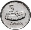 Фиджи 5 центов (cents) 1990-2006, случайная дата, Аукцион: Monetnik за 52 