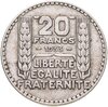 Франция 20 франков (francs) 1933, Аукцион: Monetnik за 2 308 RUB