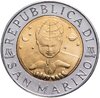 Сан-Марино 500 лир 1999 "Исследование космоса", Аукцион: Monetnik за 390 RUB