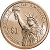 США 1 доллар (dollar) 2007 "1-й президент США - Джордж Вашингтон", Аукцион: Monetnik за 465 